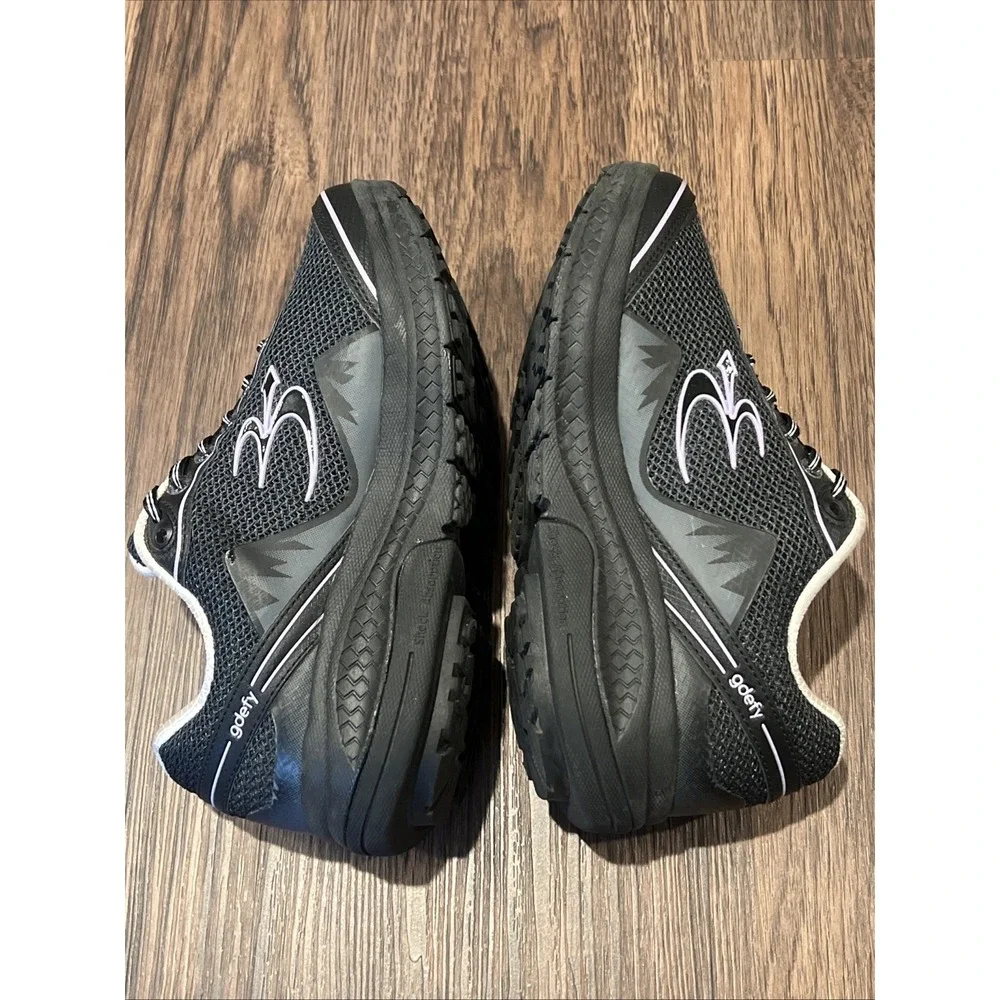Mint Gravity Defyer Mighty Walk Black Lilac Shoes Sneakers Sz 7 Women TB9024FLP